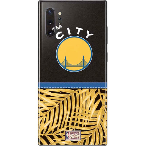 NBA Golden State Warriors Retro Palms Galaxy Note 10 Plus Skin