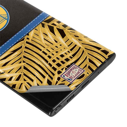 NBA Golden State Warriors Retro Palms Galaxy Note 10 Plus Skin
