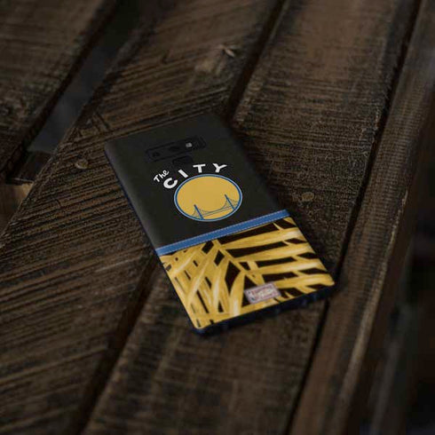 NBA Golden State Warriors Retro Palms Galaxy Note 9 Skin