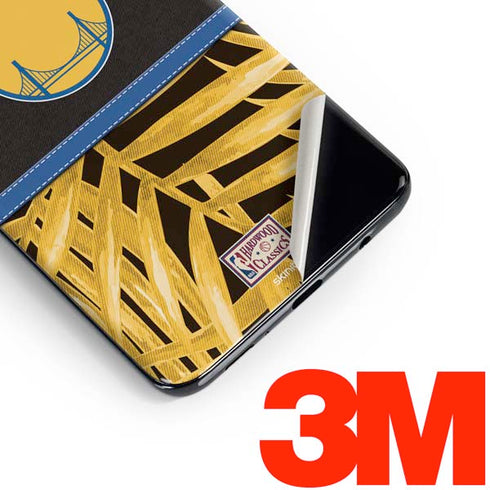 NBA Golden State Warriors Retro Palms Galaxy S10 Plus Skin