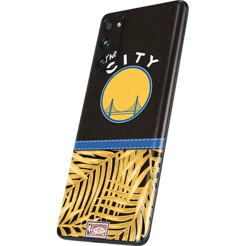 NBA Golden State Warriors Retro Palms Galaxy S20 Fan Edition Skin