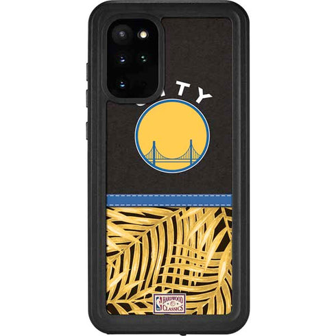 NBA Golden State Warriors Retro Palms Galaxy S20 Plus Waterproof Case