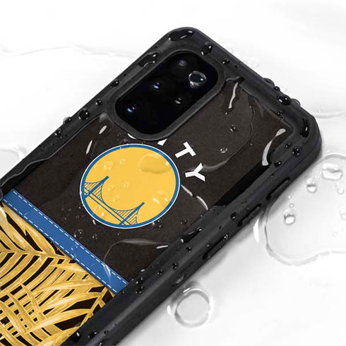 NBA Golden State Warriors Retro Palms Galaxy S20 Plus Waterproof Case