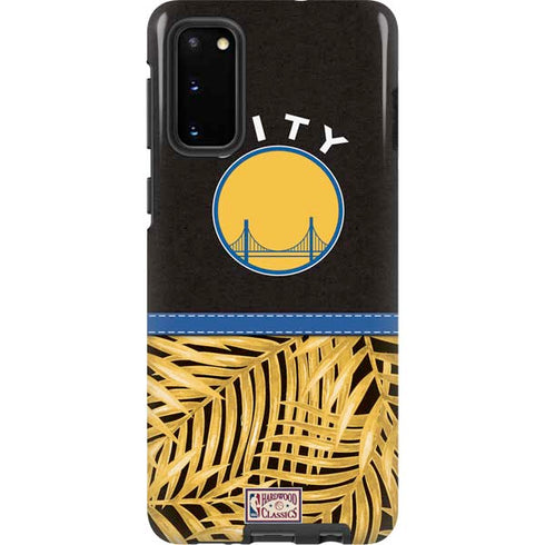 NBA Golden State Warriors Retro Palms Galaxy S20 Pro Case