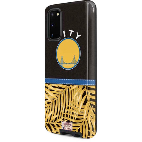 NBA Golden State Warriors Retro Palms Galaxy S20 Pro Case