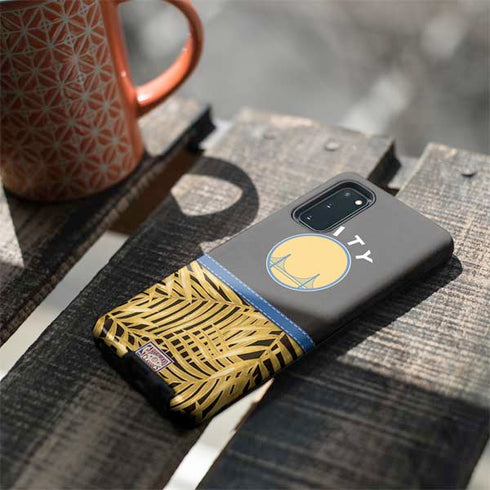 NBA Golden State Warriors Retro Palms Galaxy S20 Pro Case
