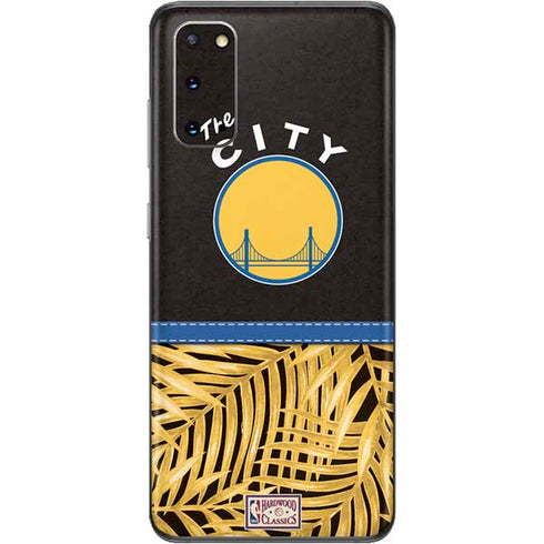 NBA Golden State Warriors Retro Palms Galaxy S20 Skin