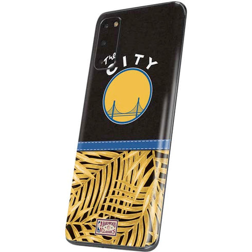 NBA Golden State Warriors Retro Palms Galaxy S20 Skin