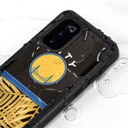 NBA Golden State Warriors Retro Palms Galaxy S20 Waterproof Case