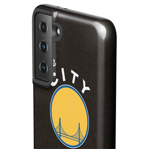NBA Golden State Warriors Retro Palms Galaxy S21 FE Pro Case