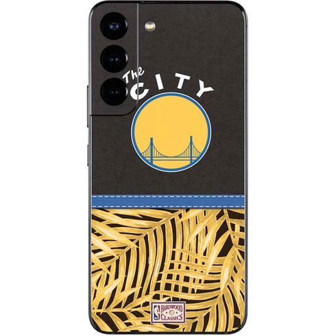 NBA Golden State Warriors Retro Palms Galaxy S22 Skin