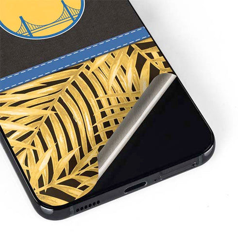 NBA Golden State Warriors Retro Palms Galaxy S22 Skin