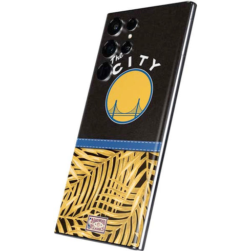 NBA Golden State Warriors Retro Palms Galaxy S22 Ultra Skin