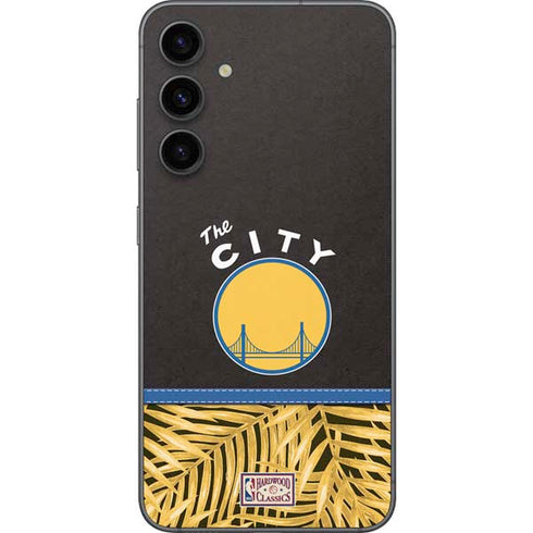 NBA Golden State Warriors Retro Palms Galaxy S23 FE Skin