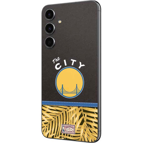 NBA Golden State Warriors Retro Palms Galaxy S23 FE Skin