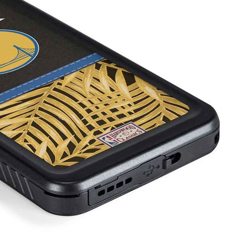 NBA Golden State Warriors Retro Palms Galaxy S23 Plus Waterproof Case