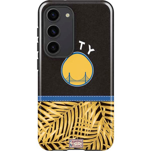 NBA Golden State Warriors Retro Palms Galaxy S23 Pro Case