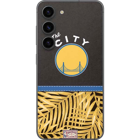 NBA Golden State Warriors Retro Palms Galaxy S23 Skin