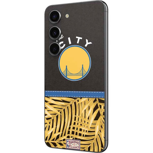 NBA Golden State Warriors Retro Palms Galaxy S23 Skin
