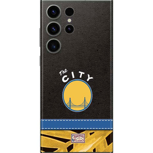 NBA Golden State Warriors Retro Palms Galaxy S23 Ultra Skin