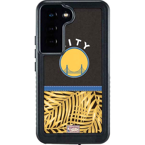 NBA Golden State Warriors Retro Palms Galaxy S23 Waterproof Case
