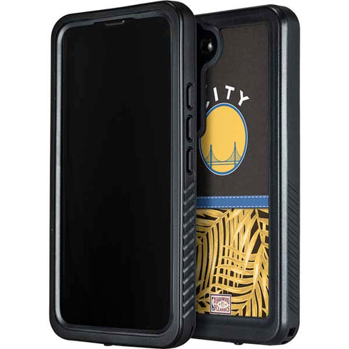 NBA Golden State Warriors Retro Palms Galaxy S23 Waterproof Case