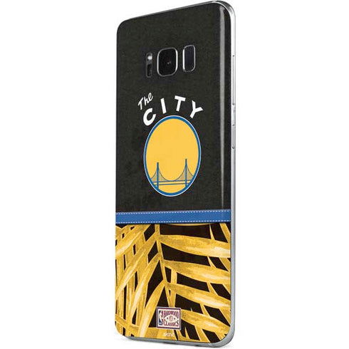 NBA Golden State Warriors Retro Palms Galaxy S8 Skin