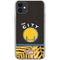 NBA Golden State Warriors Retro Palms iPhone 11 Clear Case