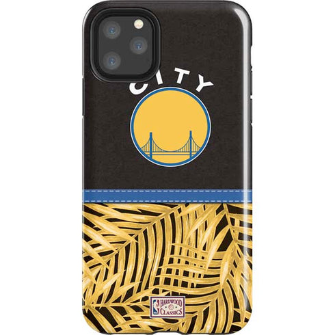 NBA Golden State Warriors Retro Palms iPhone 11 Pro Max Impact Case