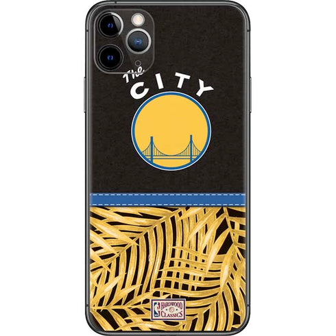 NBA Golden State Warriors Retro Palms iPhone 11 Pro Max Skin