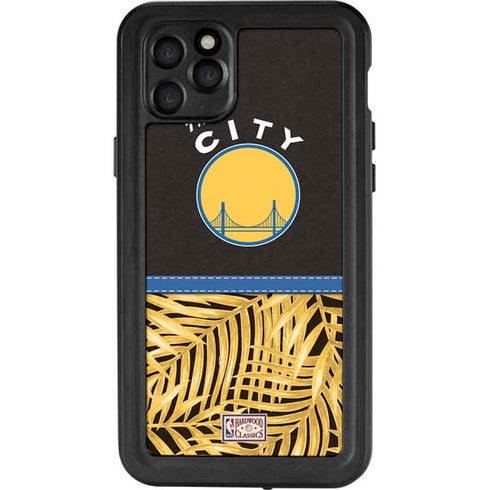 NBA Golden State Warriors Retro Palms iPhone 11 Pro Max Waterproof Case