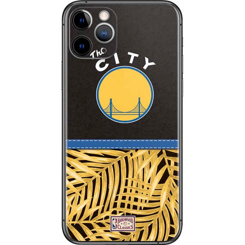NBA Golden State Warriors Retro Palms iPhone 11 Pro Skin