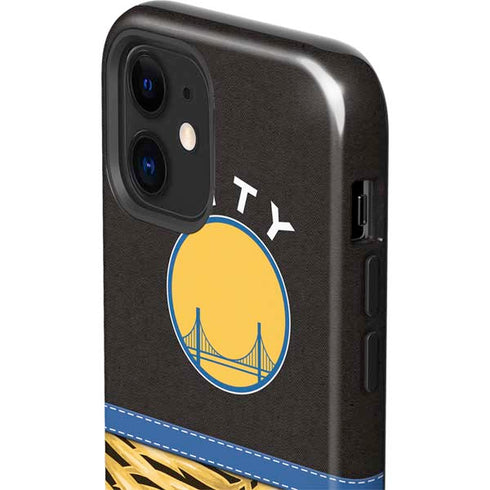NBA Golden State Warriors Retro Palms iPhone 12 Impact Case