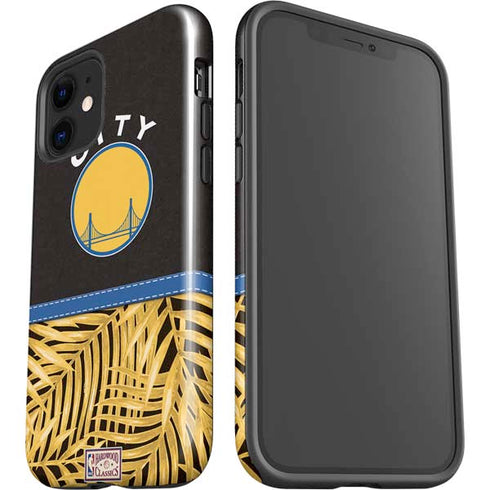 NBA Golden State Warriors Retro Palms iPhone 12 Impact Case