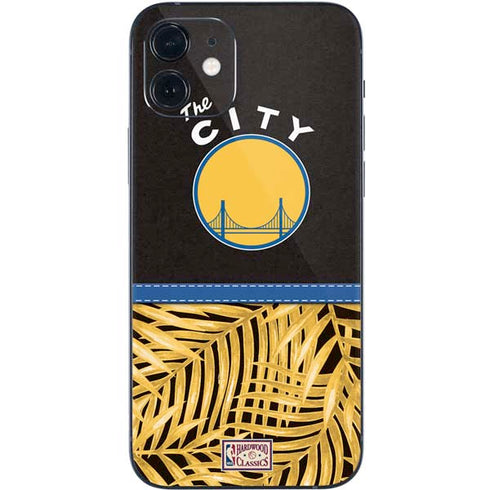 NBA Golden State Warriors Retro Palms iPhone 12 Mini Skin