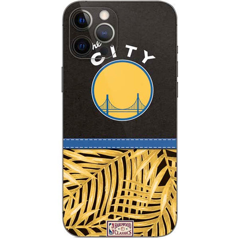 NBA Golden State Warriors Retro Palms iPhone 12 Pro Max Skin