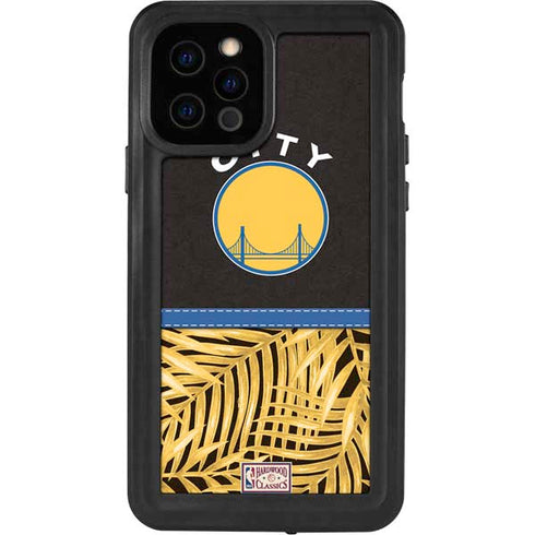 NBA Golden State Warriors Retro Palms iPhone 12 Pro Waterproof Case