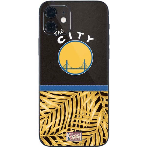 NBA Golden State Warriors Retro Palms iPhone 12 Skin