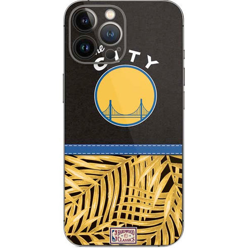 NBA Golden State Warriors Retro Palms iPhone 13 Pro Max Skin
