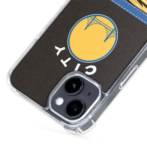 NBA Golden State Warriors Retro Palms iPhone 15 Plus MagSafe Case