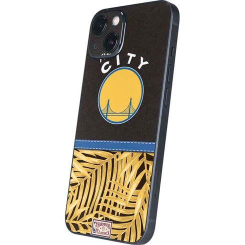 NBA Golden State Warriors Retro Palms iPhone 14 Plus Skin