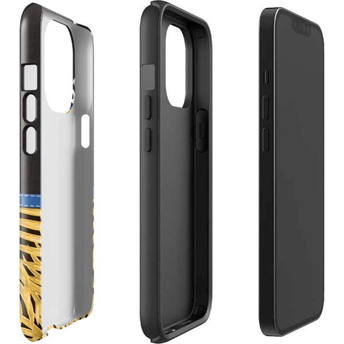 NBA Golden State Warriors Retro Palms iPhone 15 Pro Impact Case