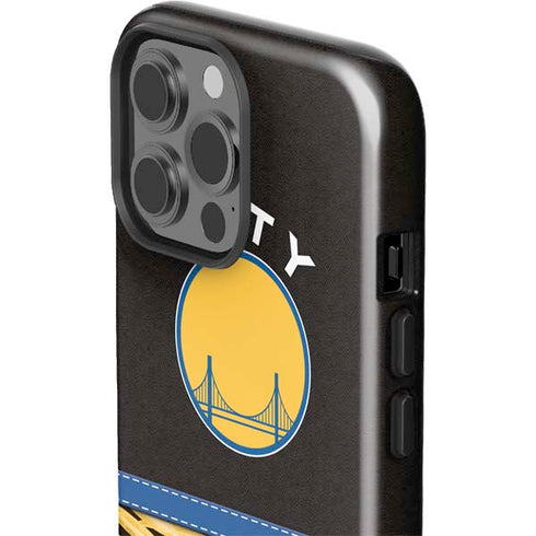 NBA Golden State Warriors Retro Palms iPhone 15 Pro Max Impact Case