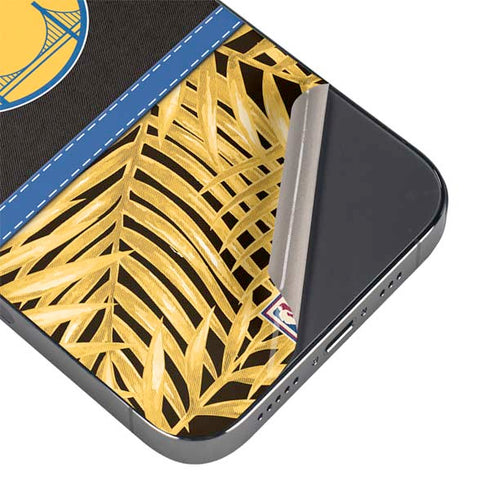 NBA Golden State Warriors Retro Palms iPhone 14 Pro Max Skin