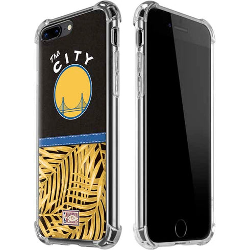 NBA Golden State Warriors Retro Palms iPhone 7/8 Plus Clear Case