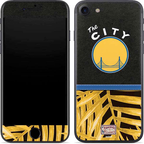 NBA Golden State Warriors Retro Palms iPhone 7 Skin
