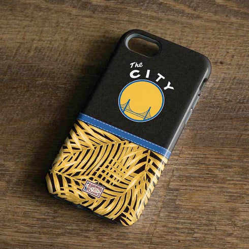 NBA Golden State Warriors Retro Palms iPhone 8 Pro Case