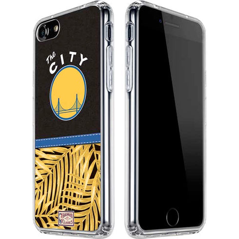 NBA Golden State Warriors Retro Palms iPhone SE (2nd & 3rd Gen) Clear Case