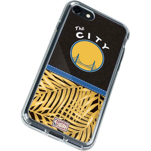 NBA Golden State Warriors Retro Palms iPhone SE (2nd & 3rd Gen) Clear Case