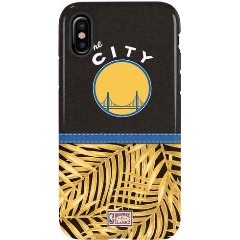 NBA Golden State Warriors Retro Palms iPhone X Pro Case